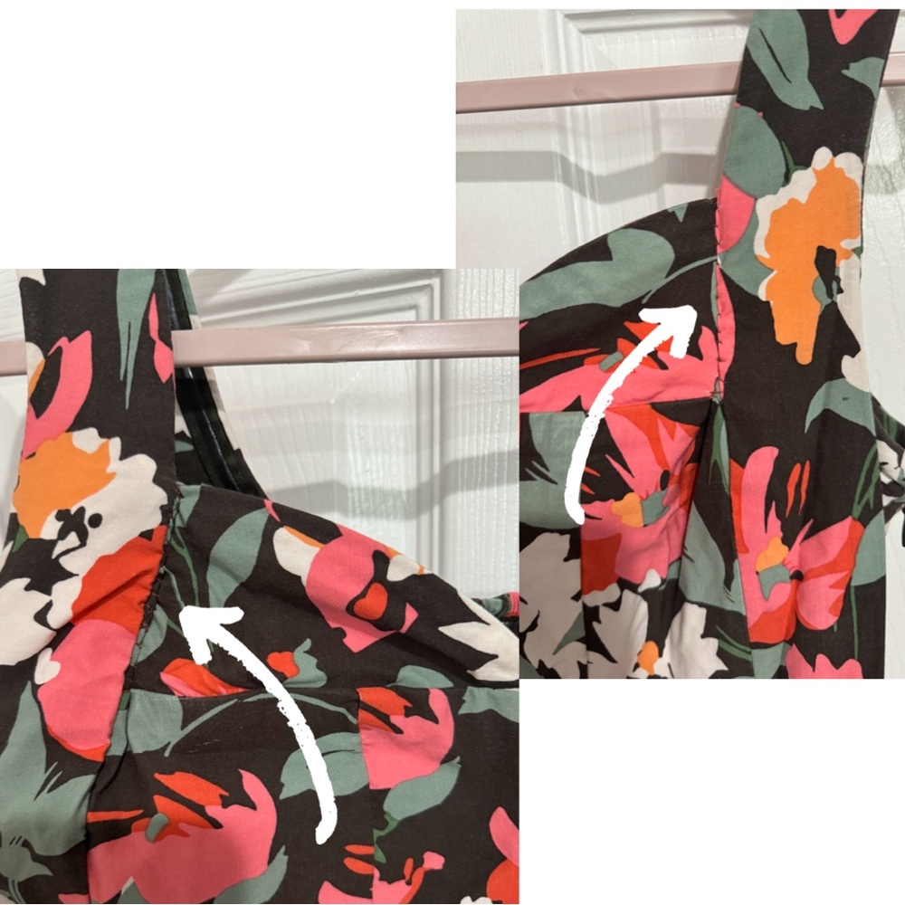 By Anthropologie Sweetheart Floral‎ Mini Dress - Picture 12 of 13